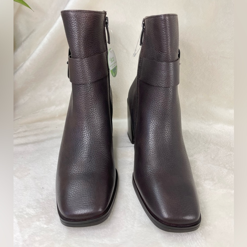 $500 Paul Green Nirvana Bootie Womens 6.5US Buckle Brown Leather NEW, (C‎ 332) - Picture 5 of 15